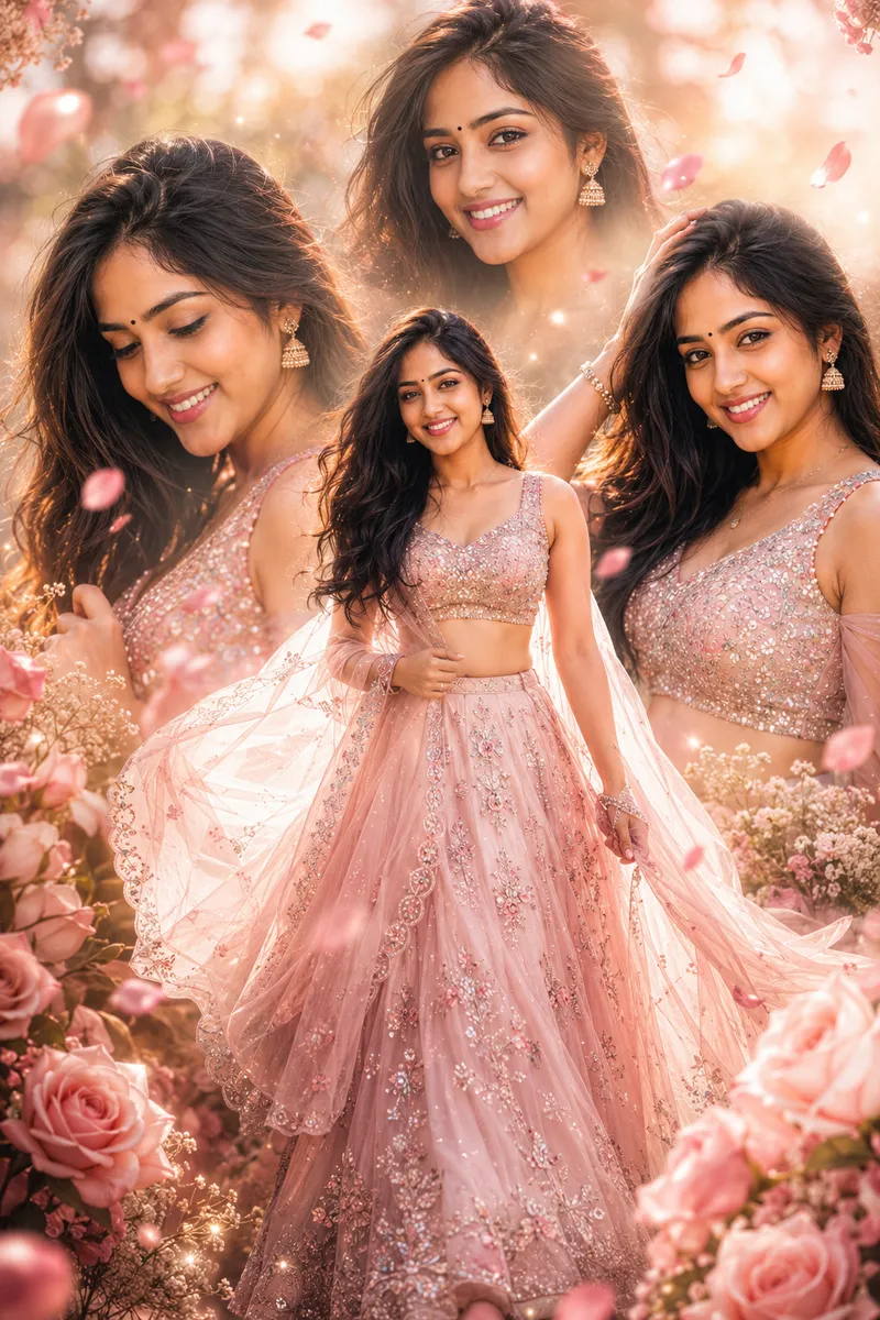 Bollywood Luxury Fashion: Gemini and Chatgpt AI Prompt