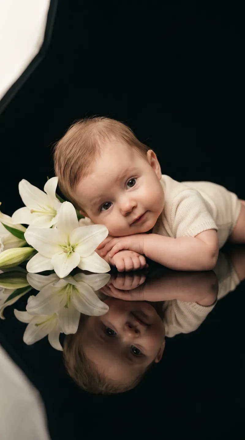 Cinematic Baby Portrait AI Prompt (Gemini)