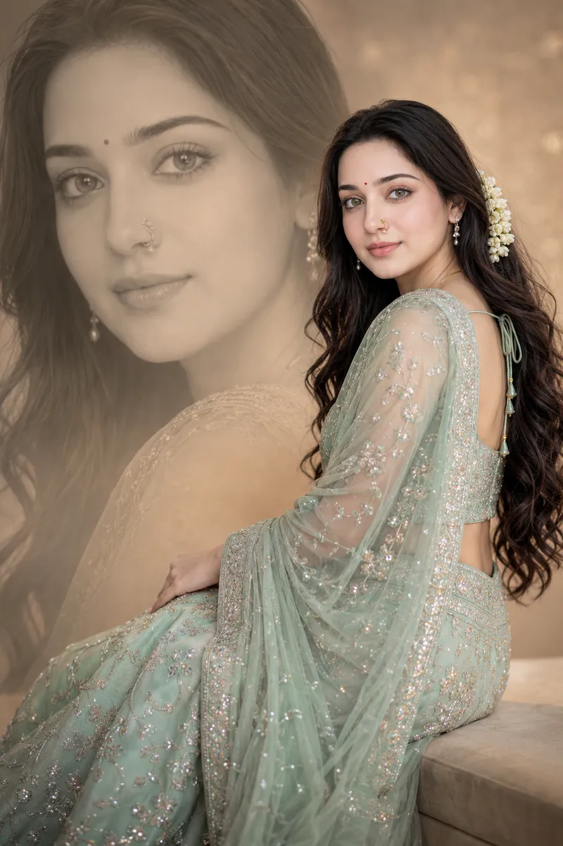 Luxury Lehenga Bride: Gemini AI Prompt