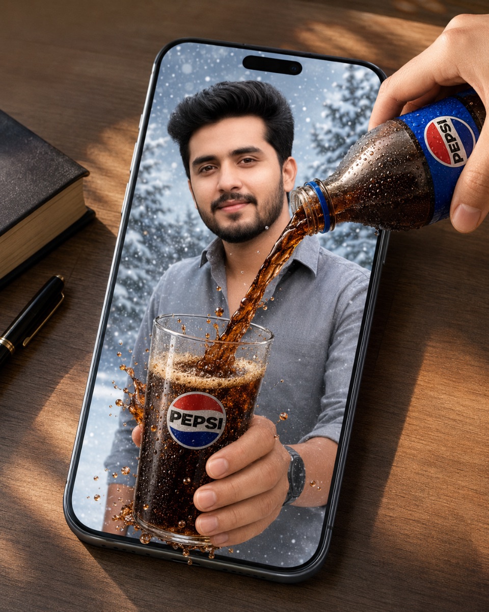 Pepsi Ad AI Prompt