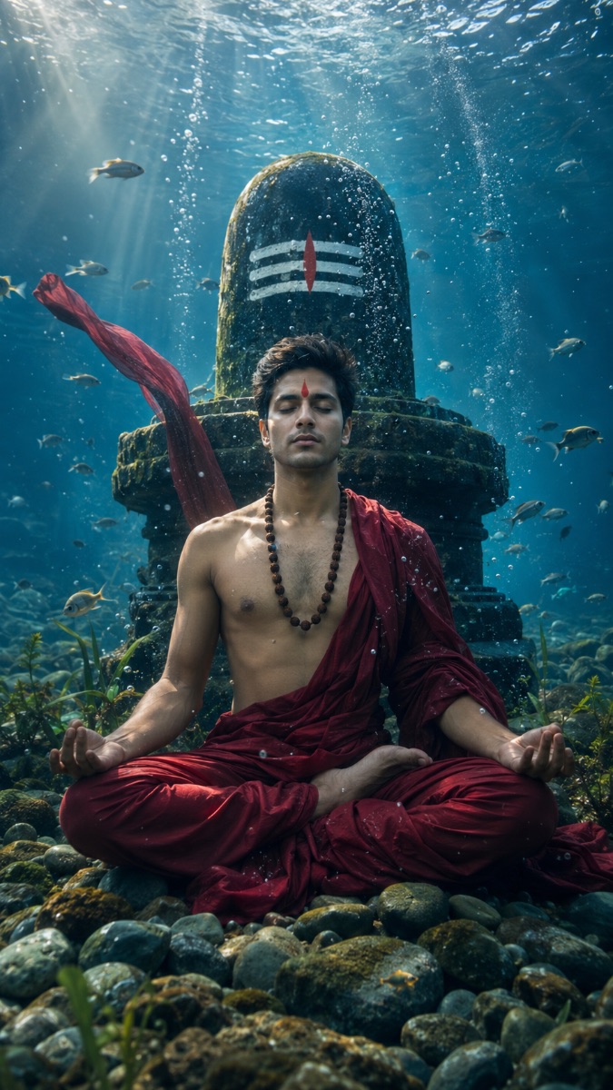 Spiritual Indian Man Lord Shiva AI Prompt